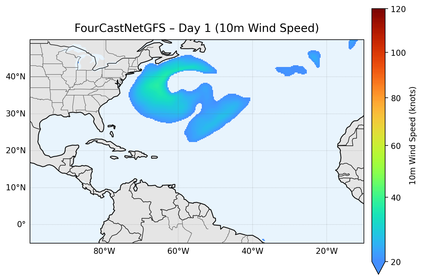 FourCastNetGFS - Day 01