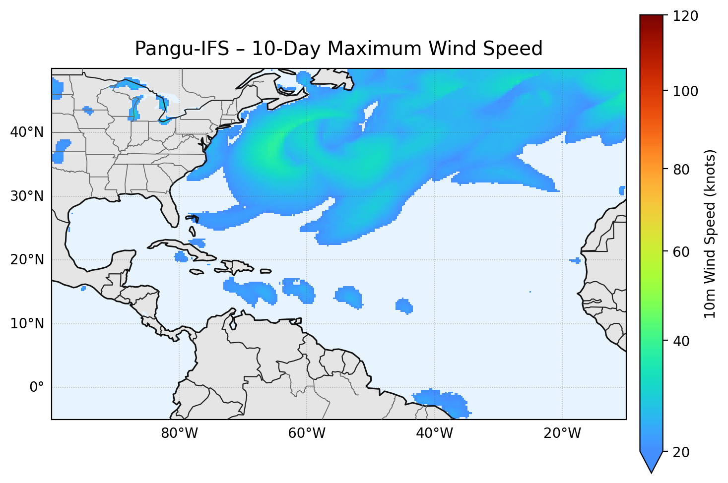 Pangu-IFS 10-Day Max