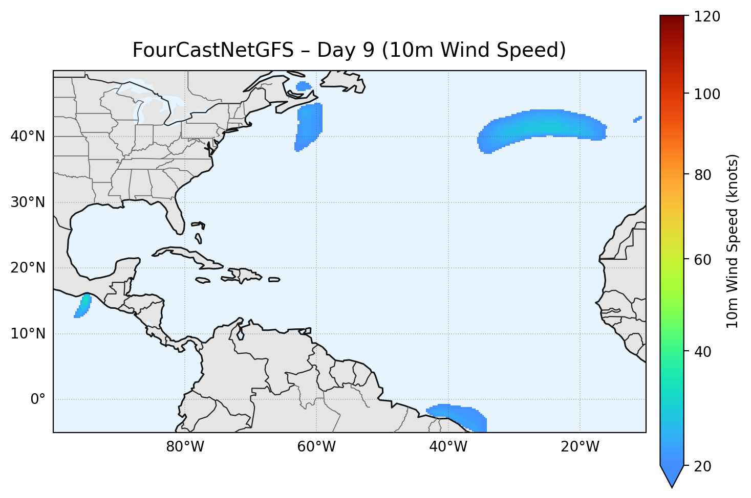 FourCastNetGFS - Day 09