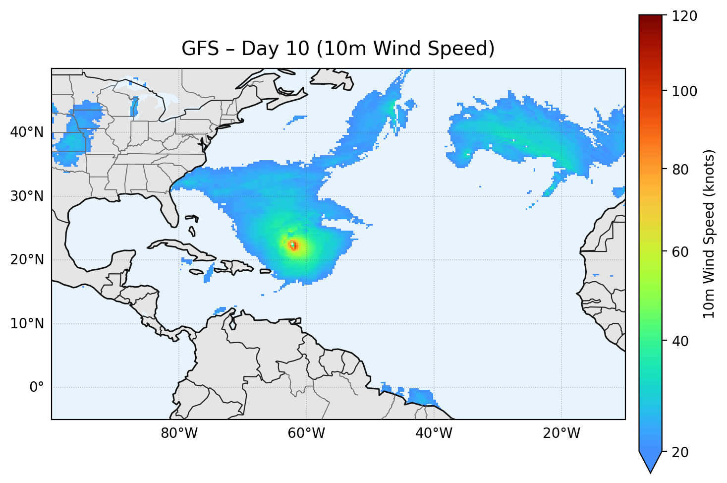 GFS - Day 10