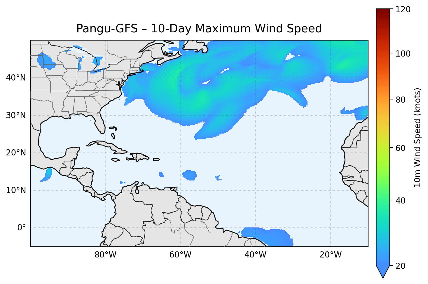 Pangu-GFS 10-Day Max