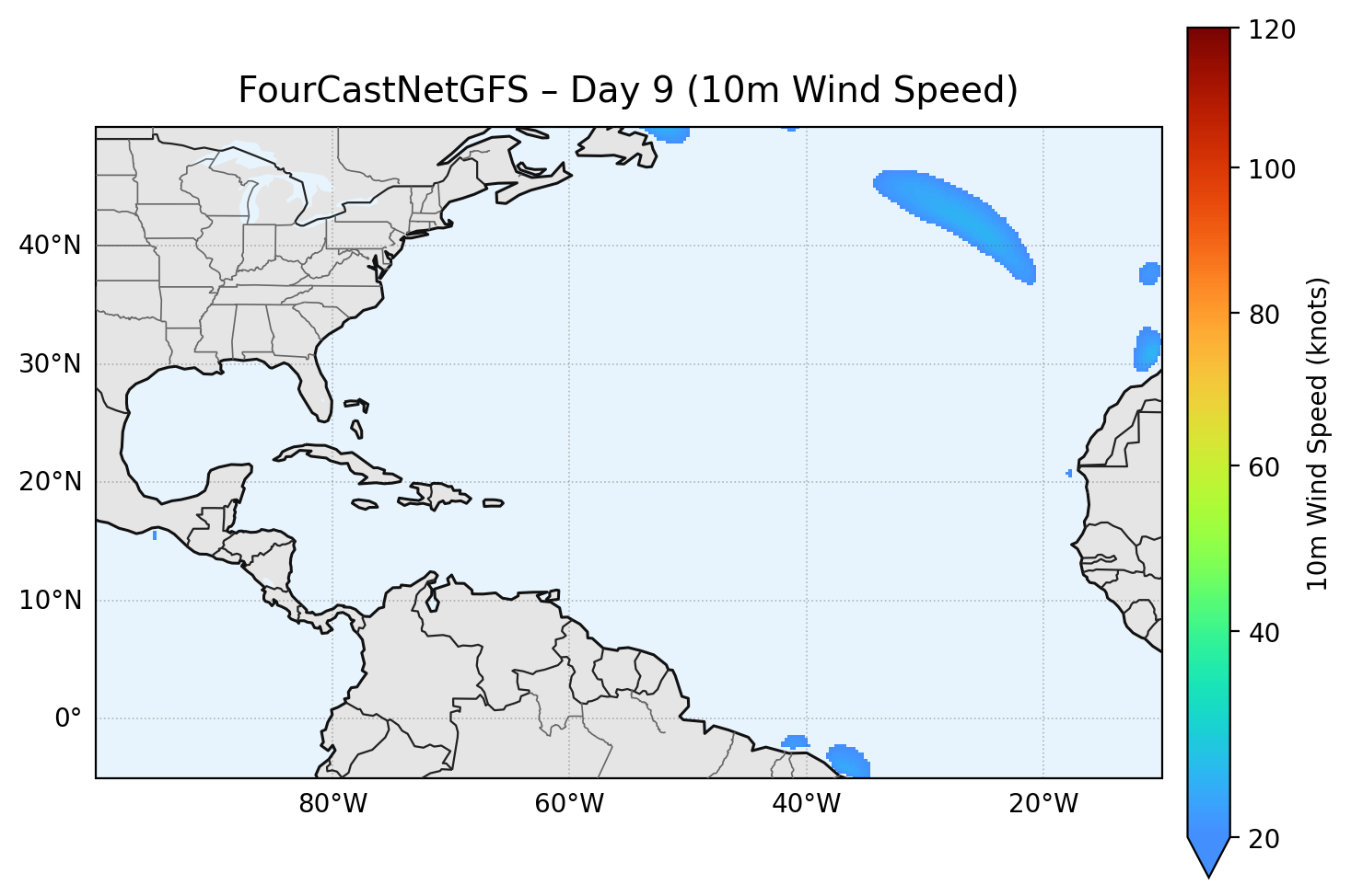 FourCastNetGFS - Day 09