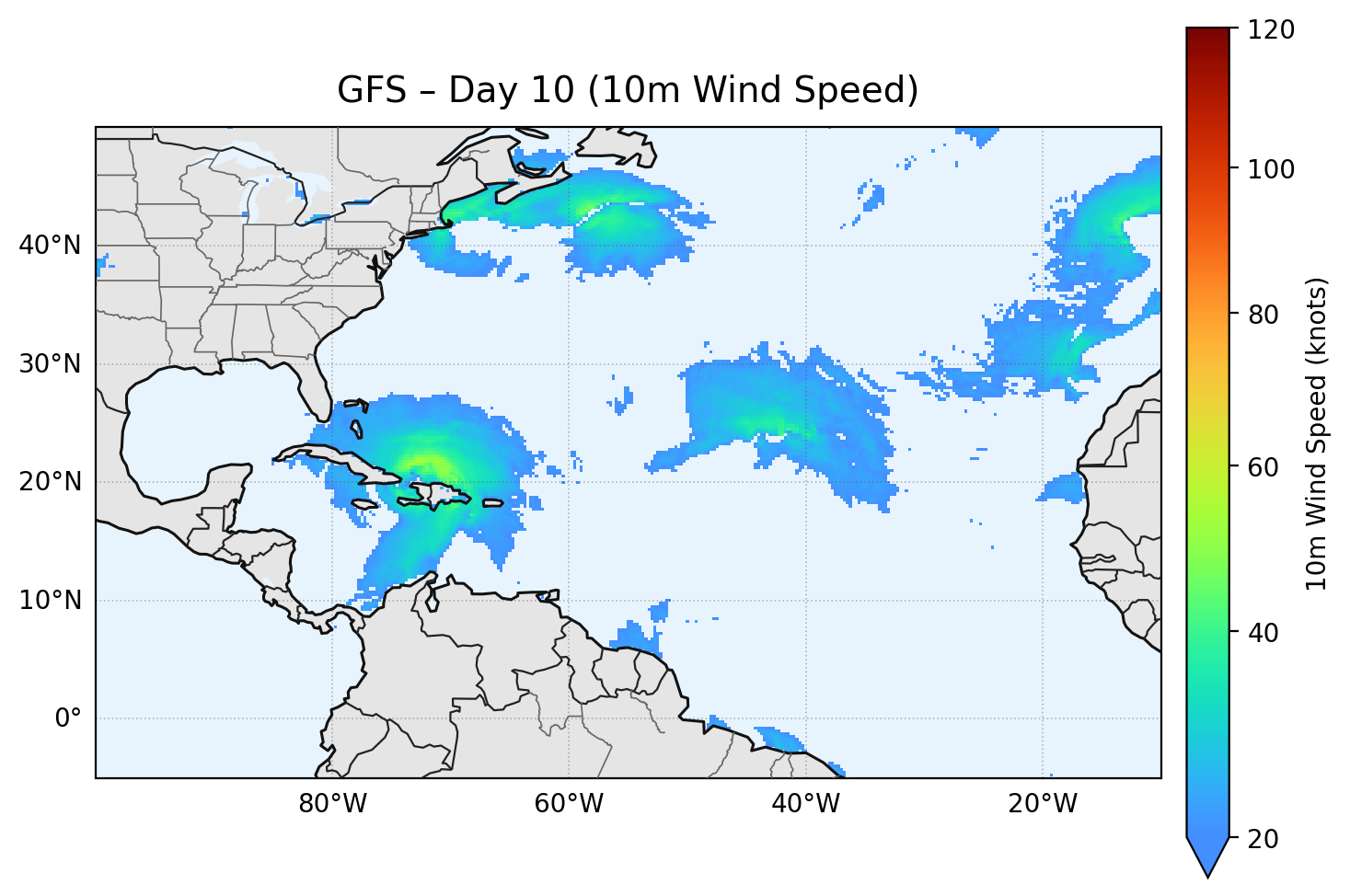 GFS - Day 10