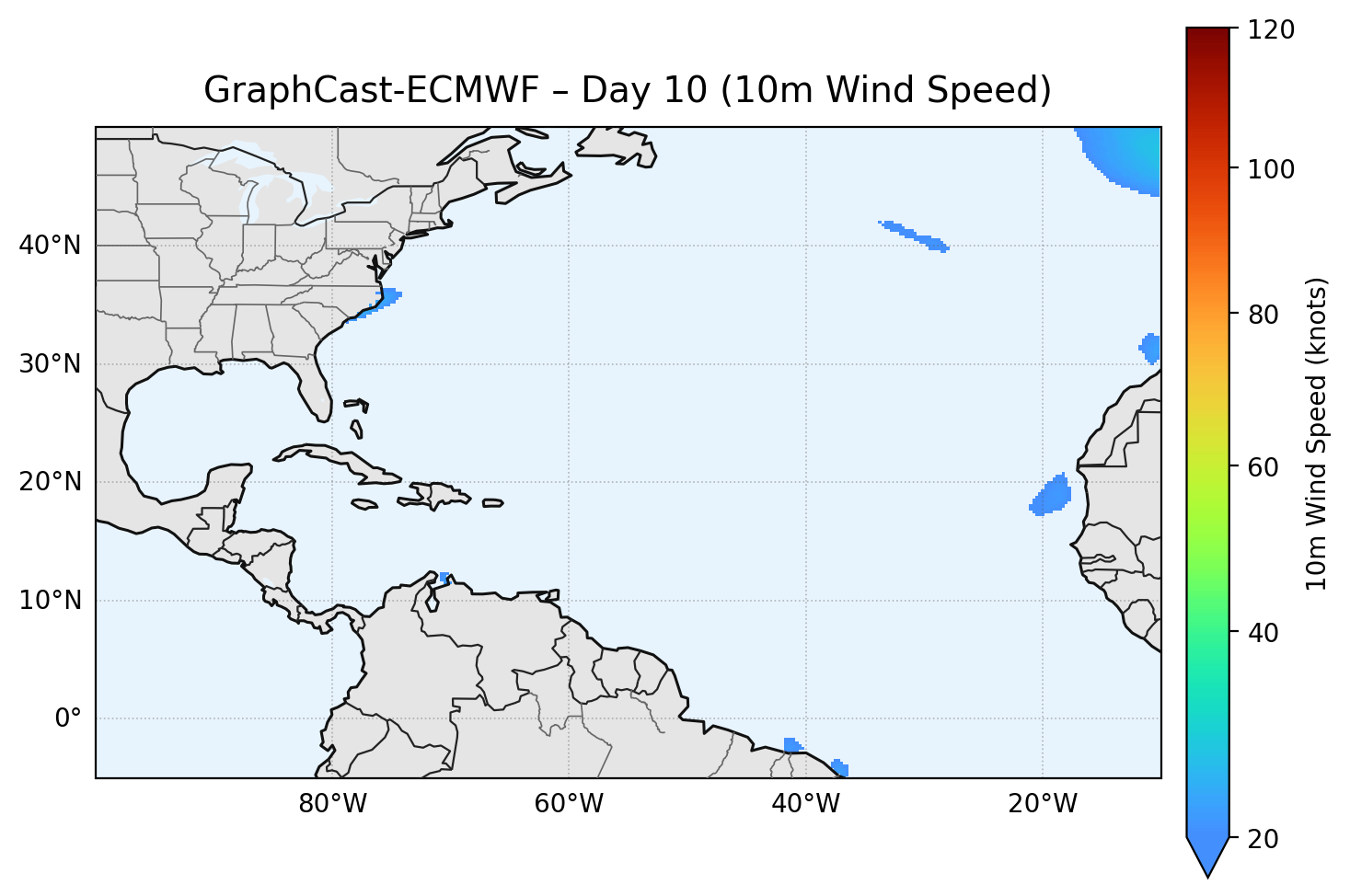 GraphCast-ECMWF - Day 10