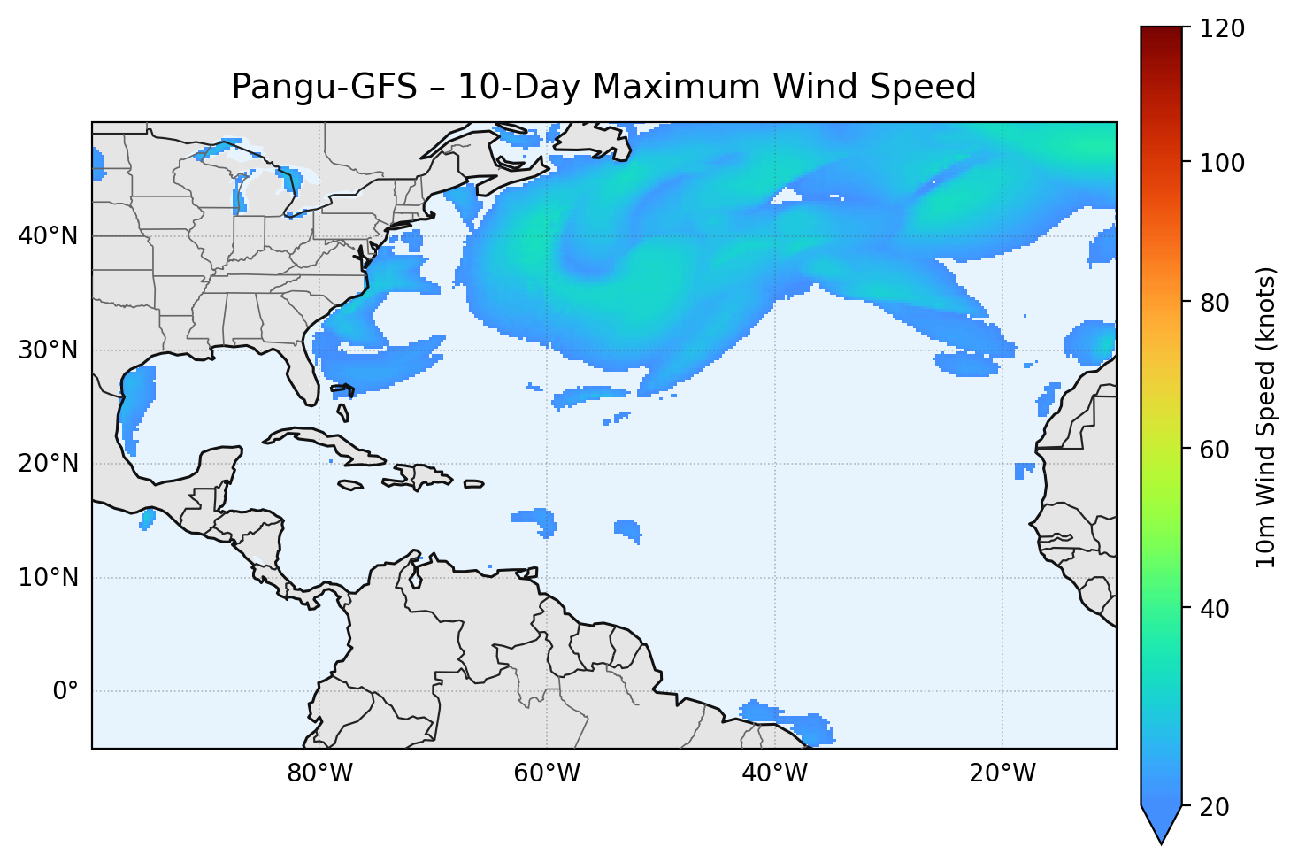 Pangu-GFS 10-Day Max
