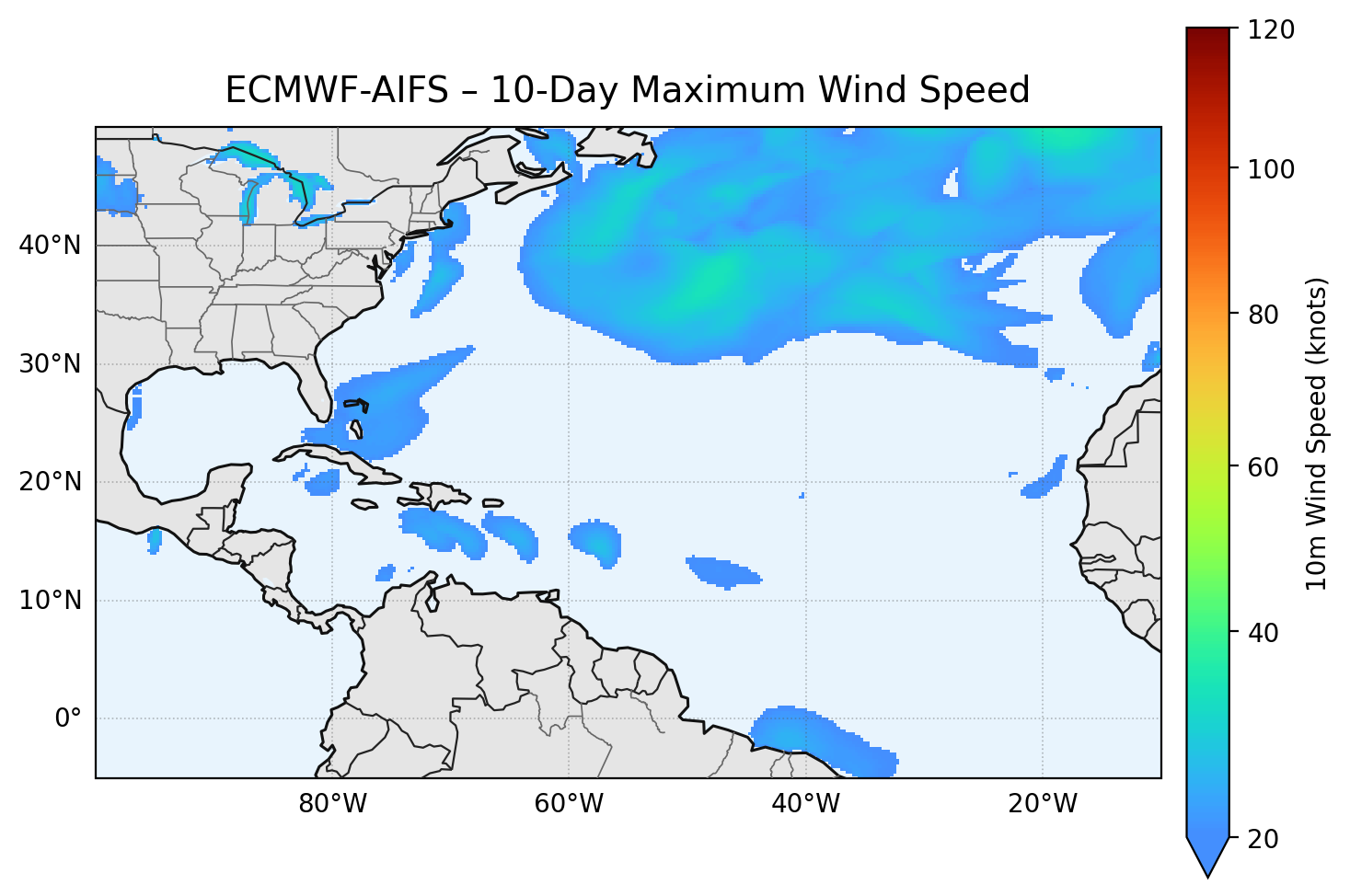 ECMWF-AIFS 10-Day Max