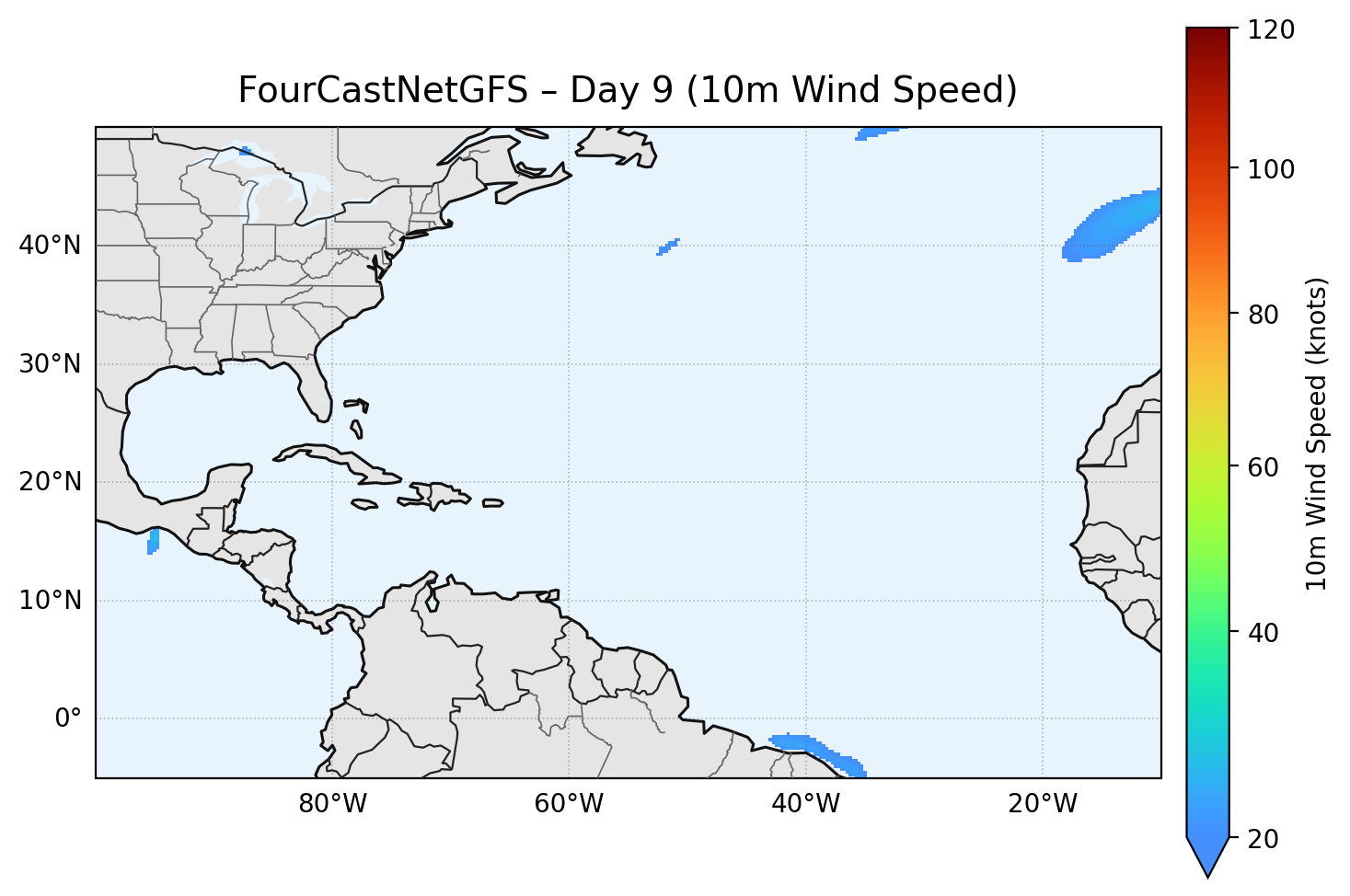 FourCastNetGFS - Day 09