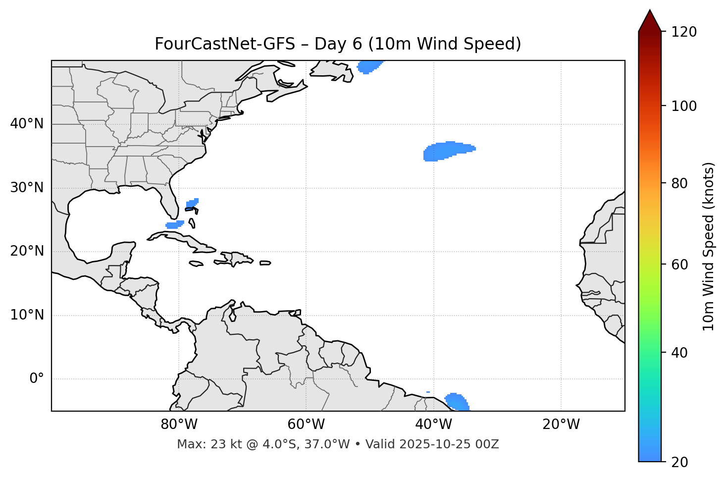 FourCastNet-GFS - Day 06