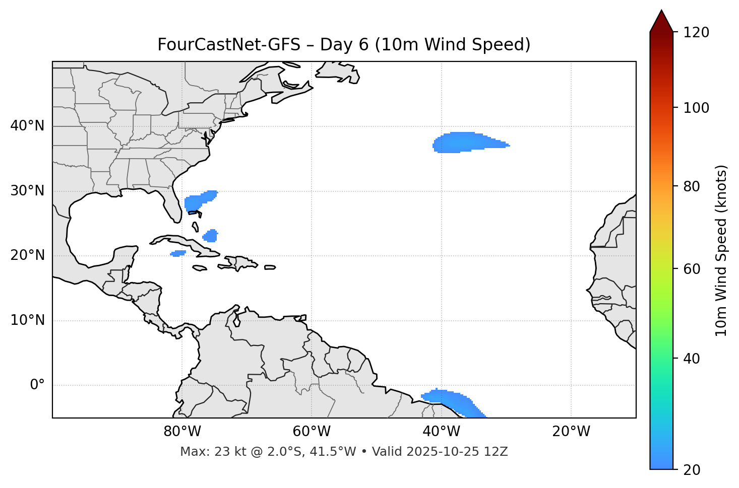 FourCastNet-GFS - Day 06