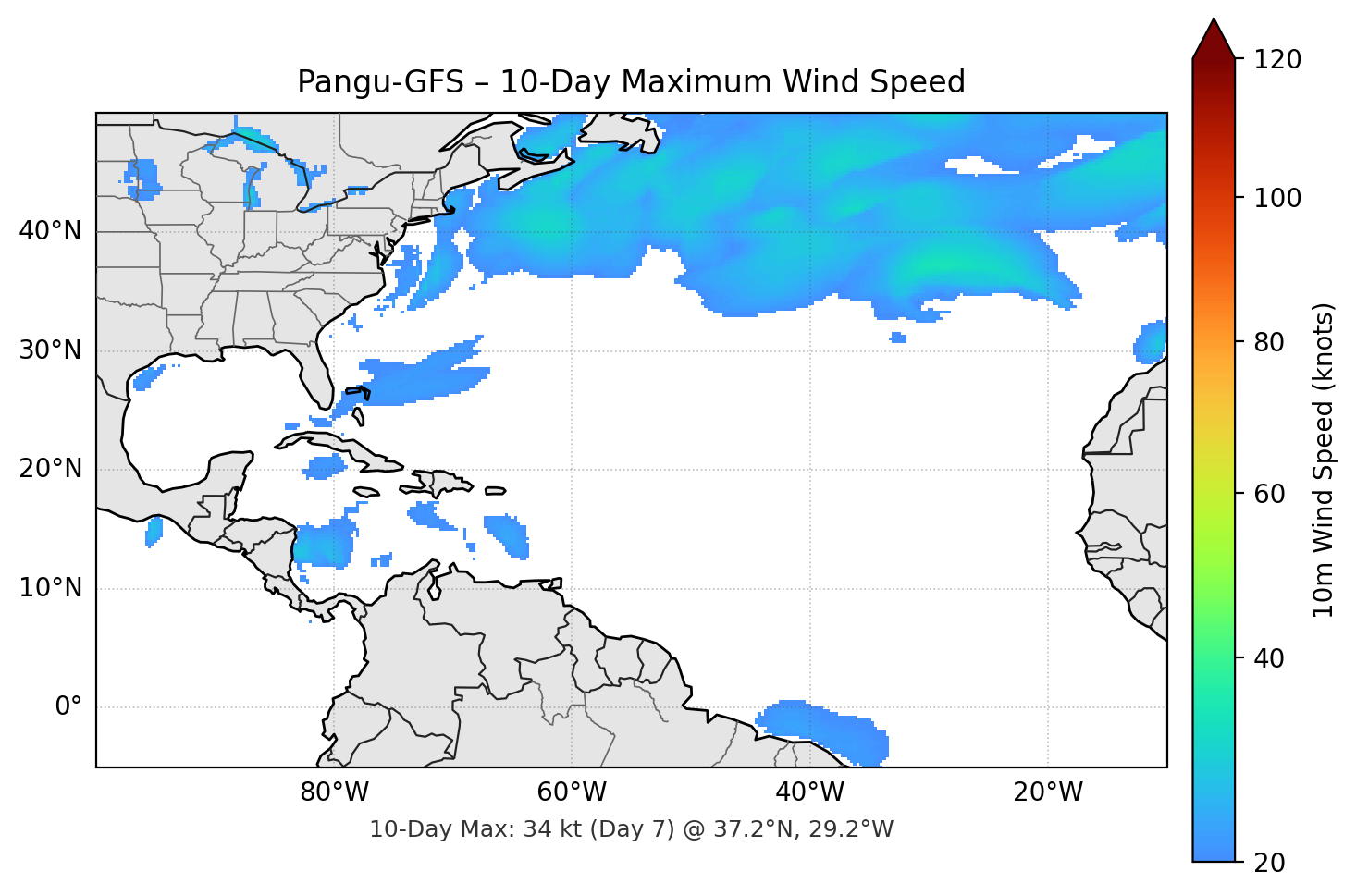 Pangu-GFS 10-Day Max