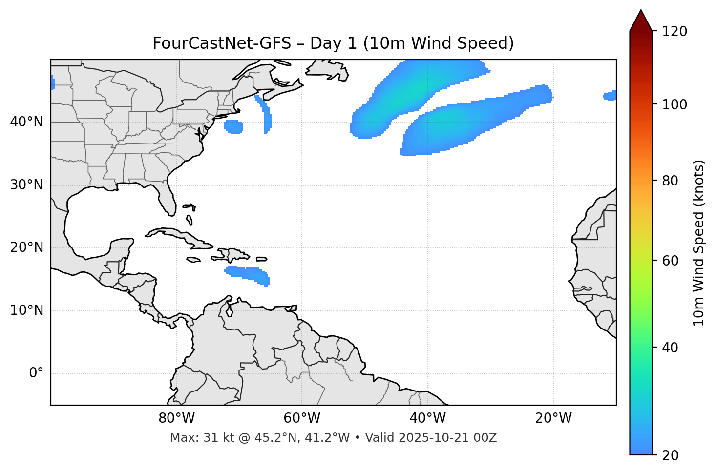 FourCastNet-GFS - Day 01