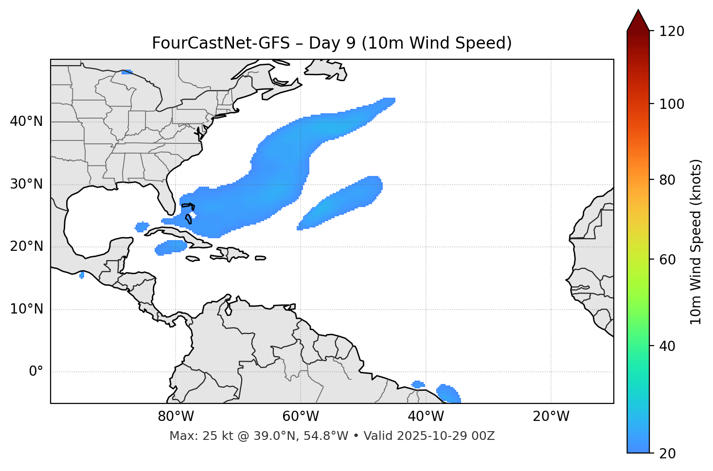 FourCastNet-GFS - Day 09