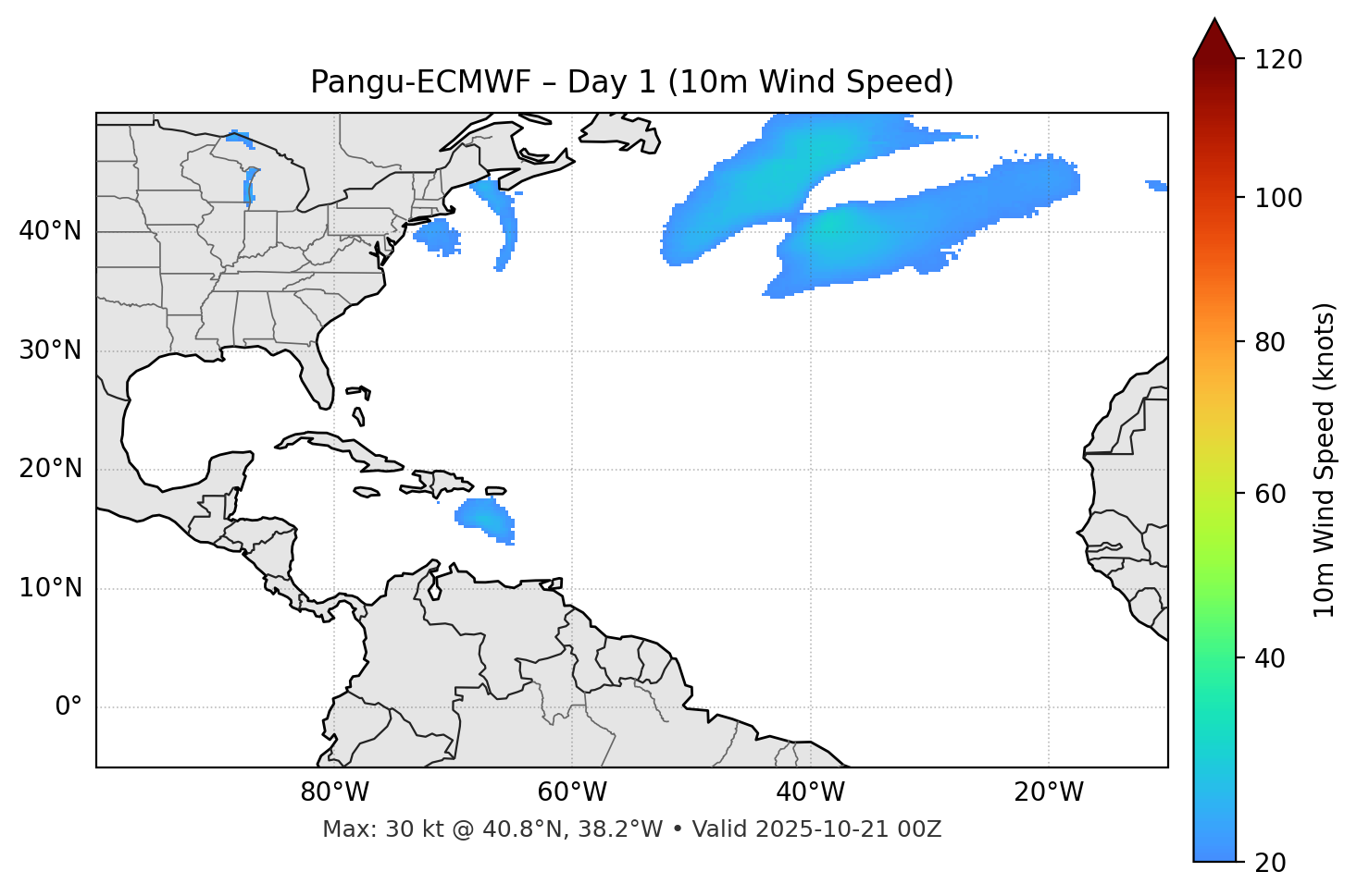 Pangu-ECMWF - Day 01