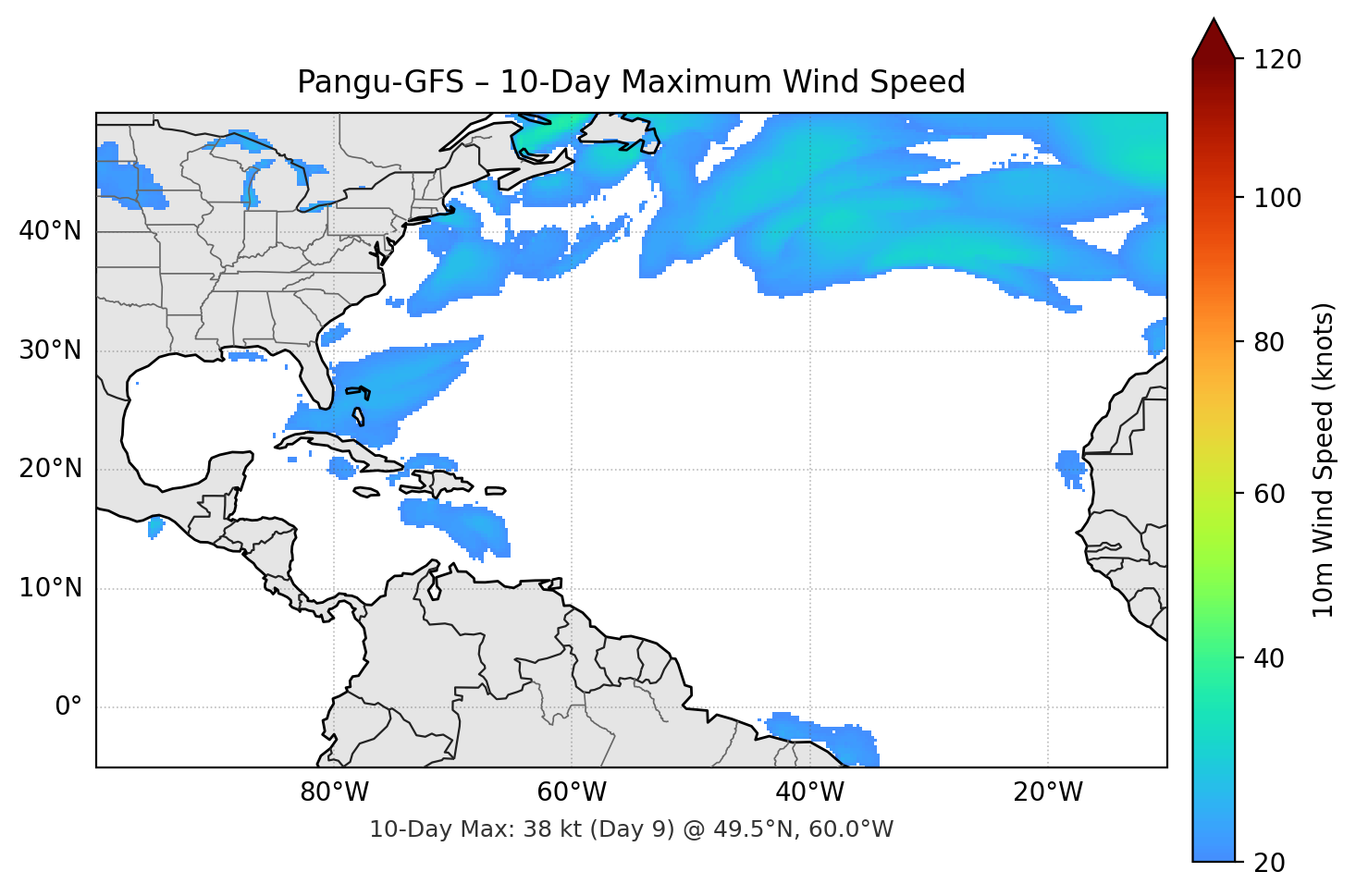 Pangu-GFS 10-Day Max