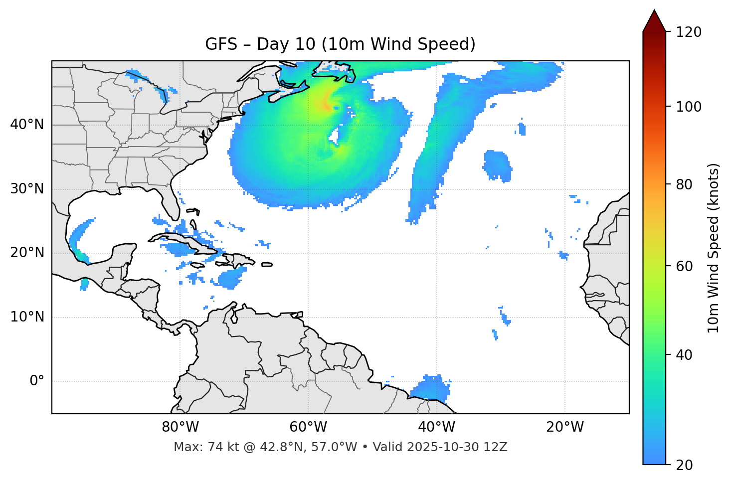GFS - Day 10