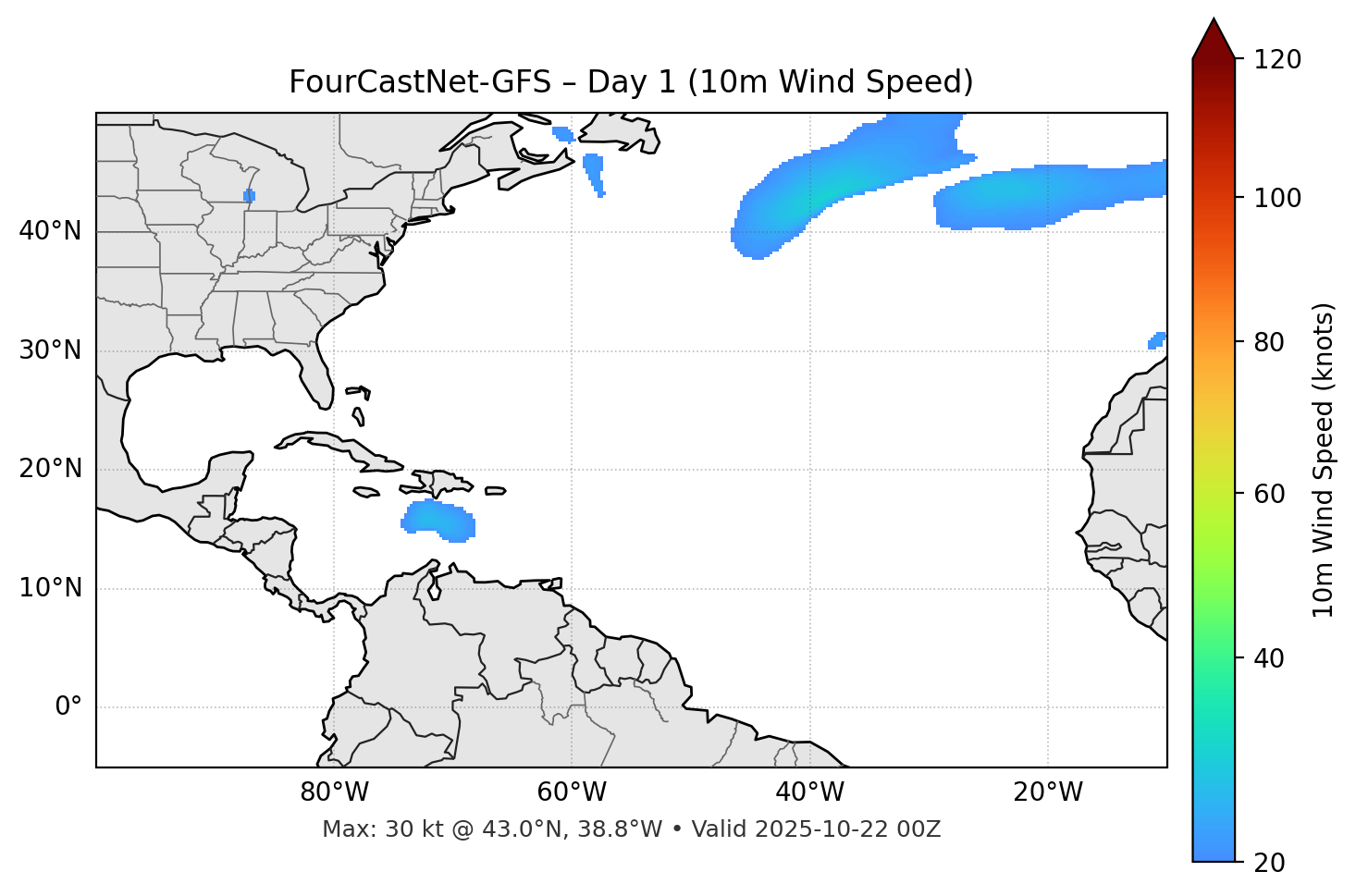 FourCastNet-GFS - Day 01
