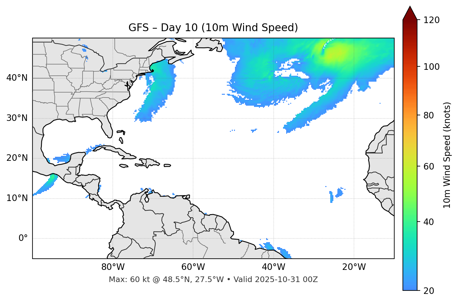GFS - Day 10