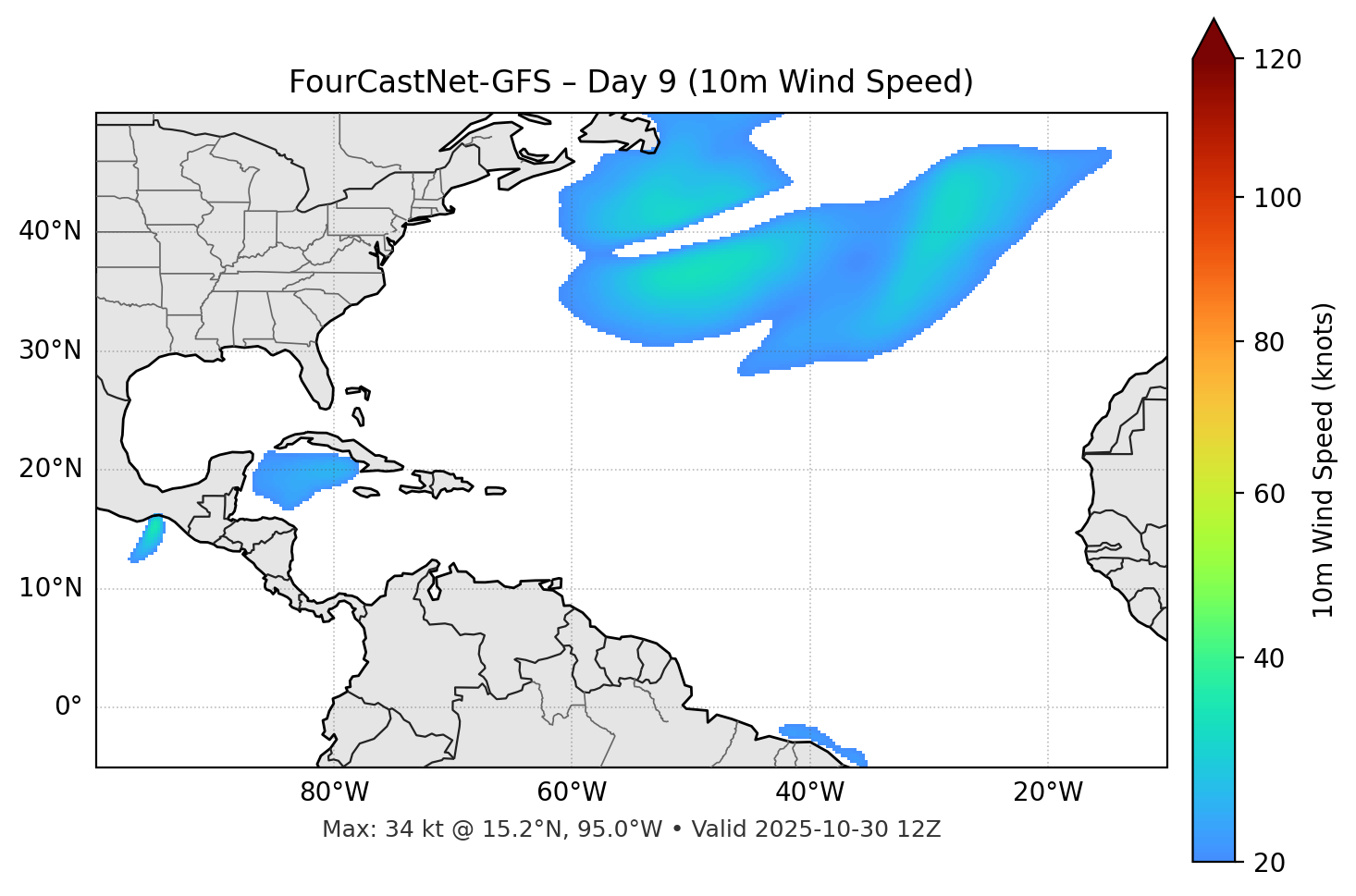 FourCastNet-GFS - Day 09