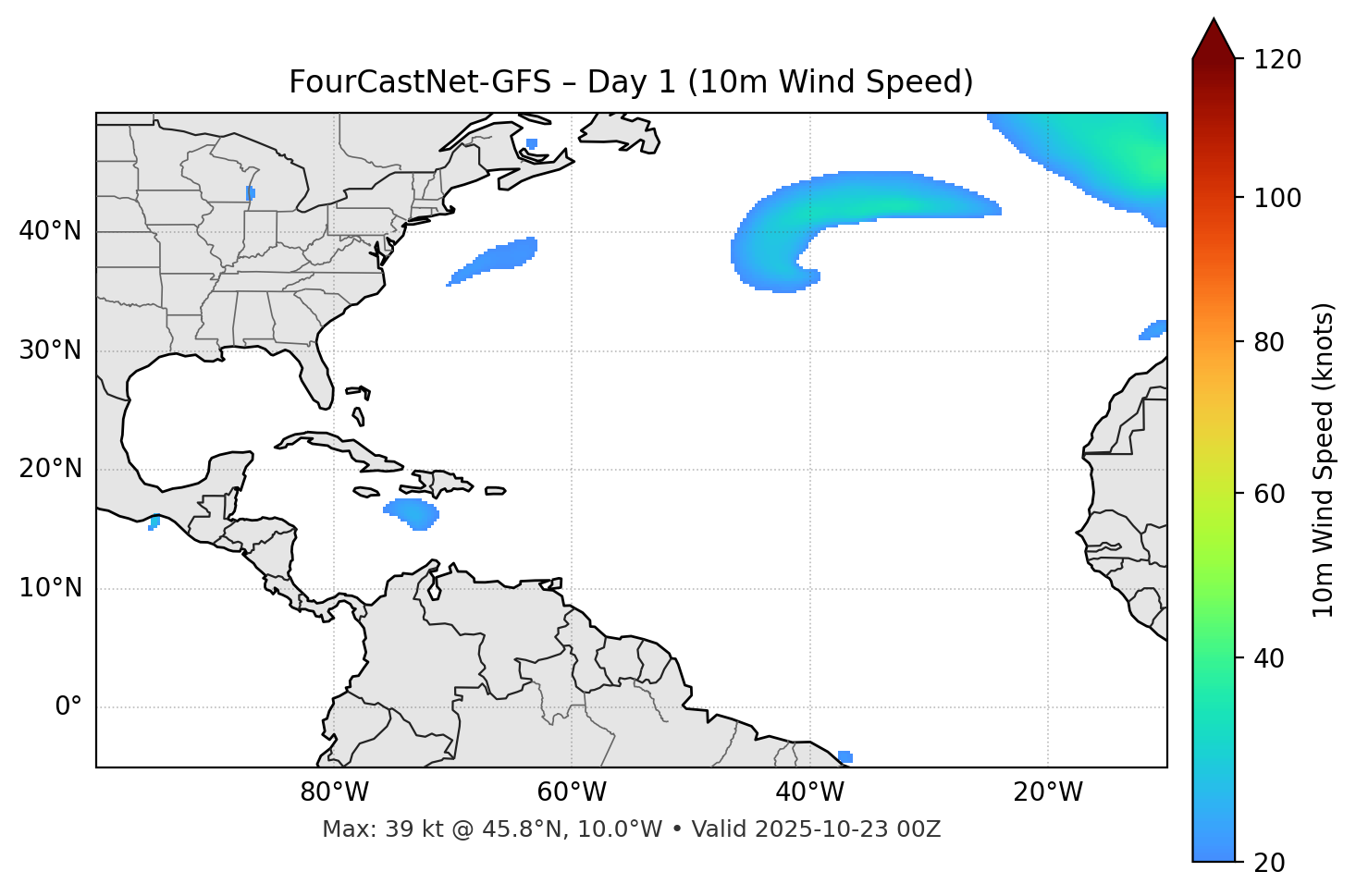 FourCastNet-GFS - Day 01