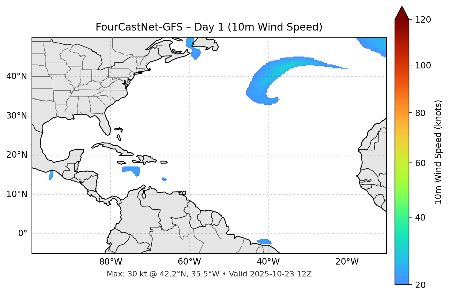 FourCastNet-GFS - Day 01