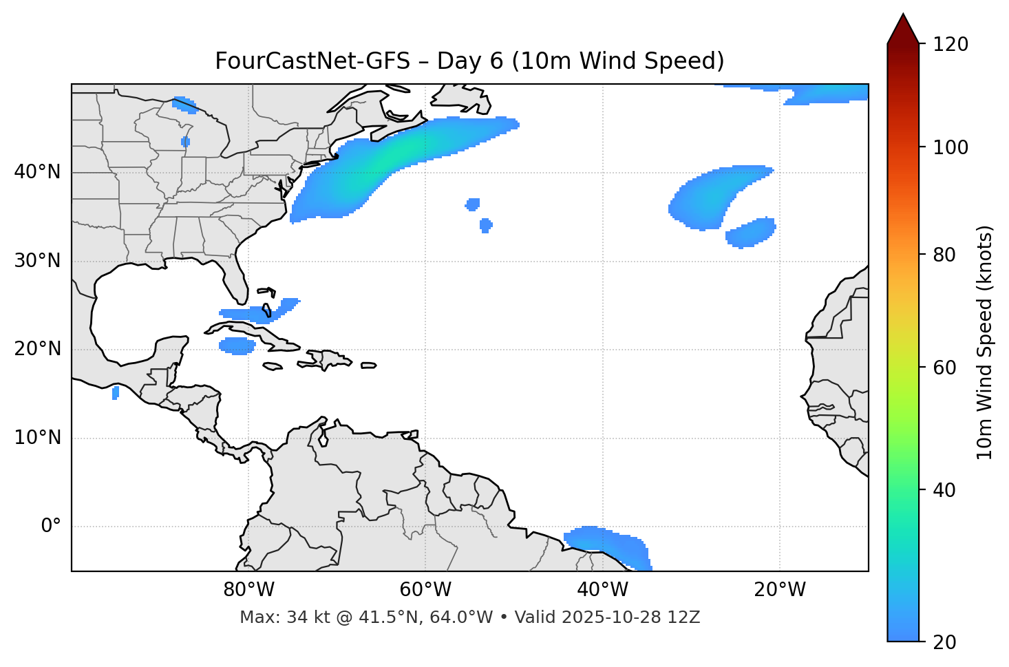 FourCastNet-GFS - Day 06