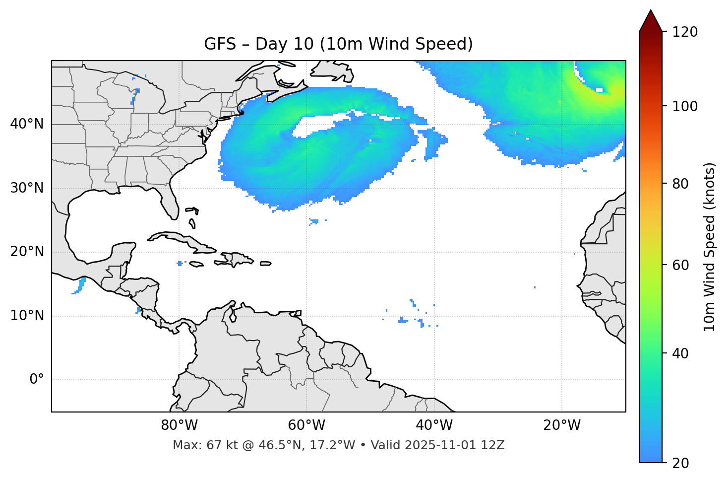 GFS - Day 10