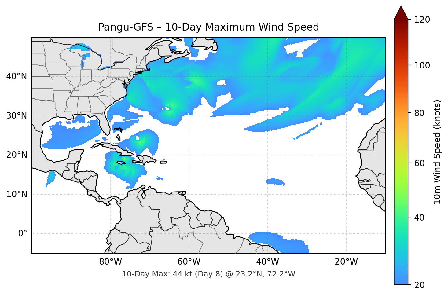 Pangu-GFS 10-Day Max