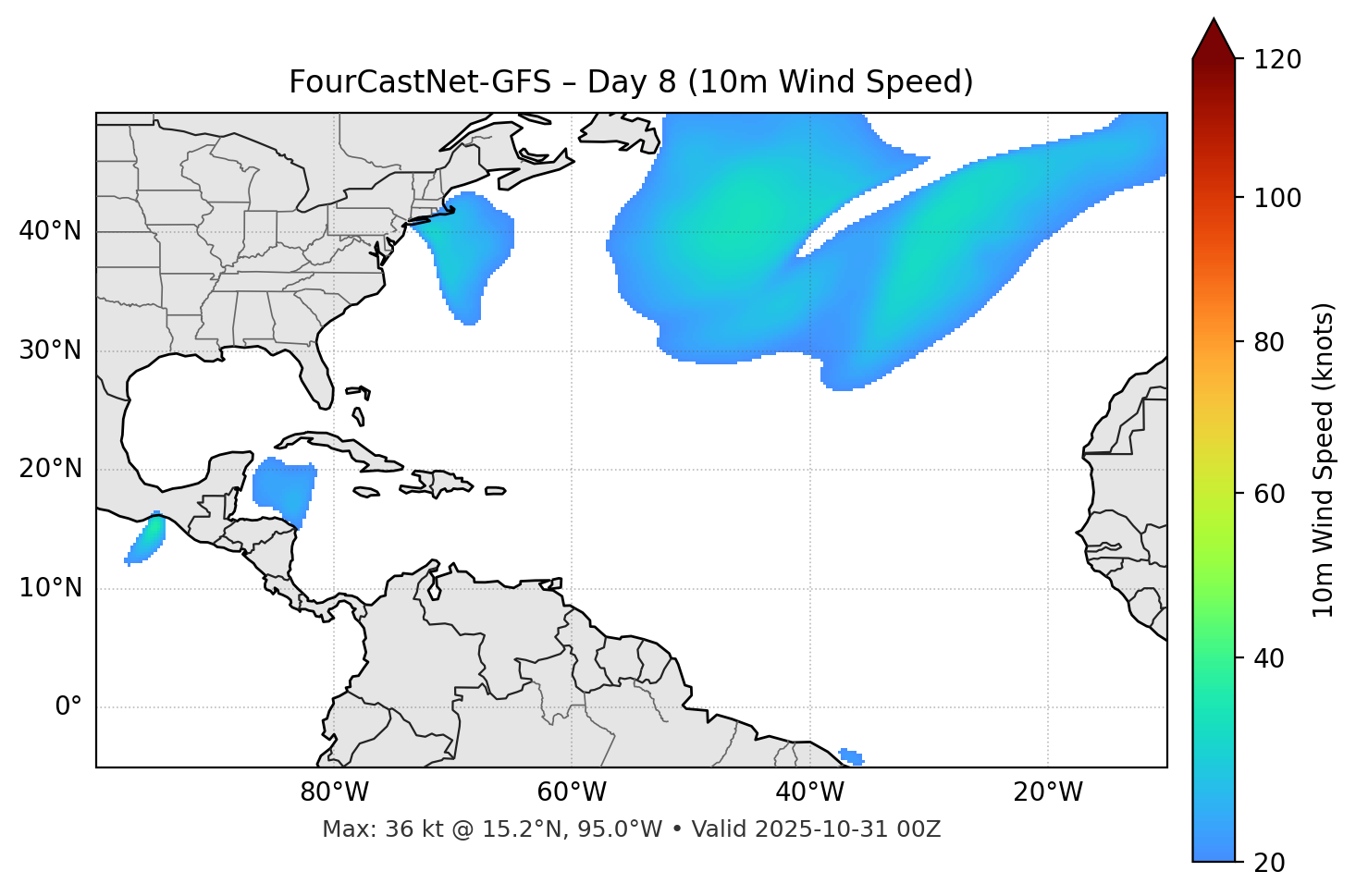 FourCastNet-GFS - Day 08