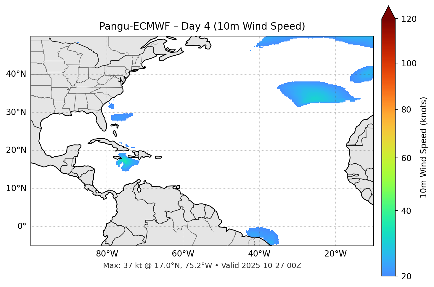 Pangu-ECMWF - Day 04