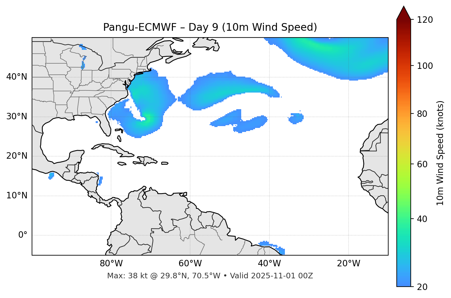 Pangu-ECMWF - Day 09