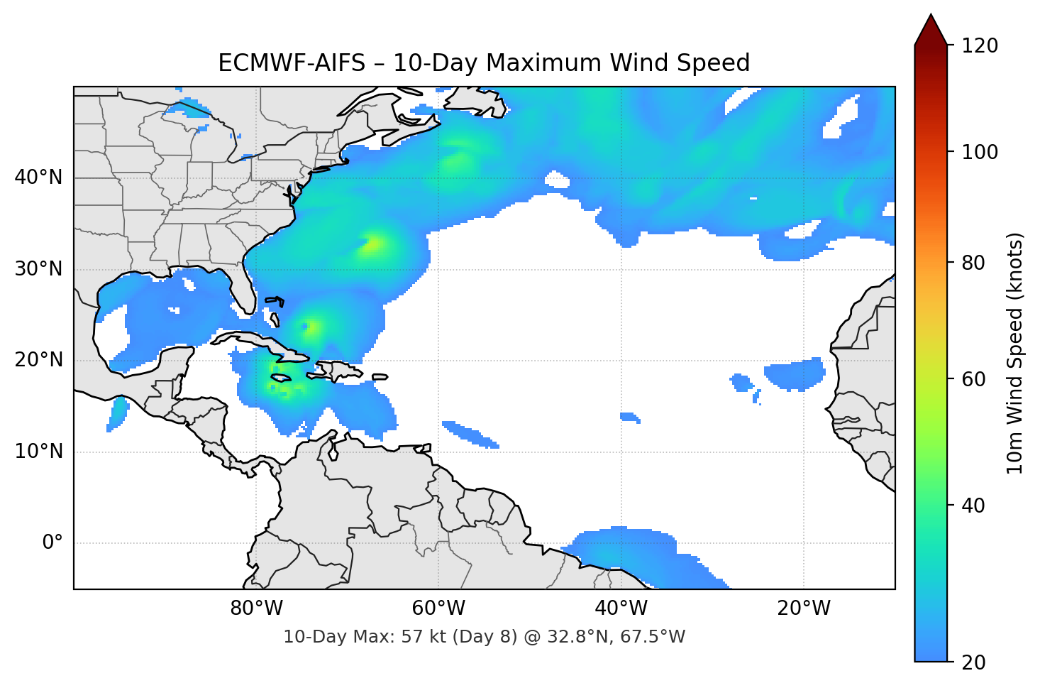 ECMWF-AIFS 10-Day Max