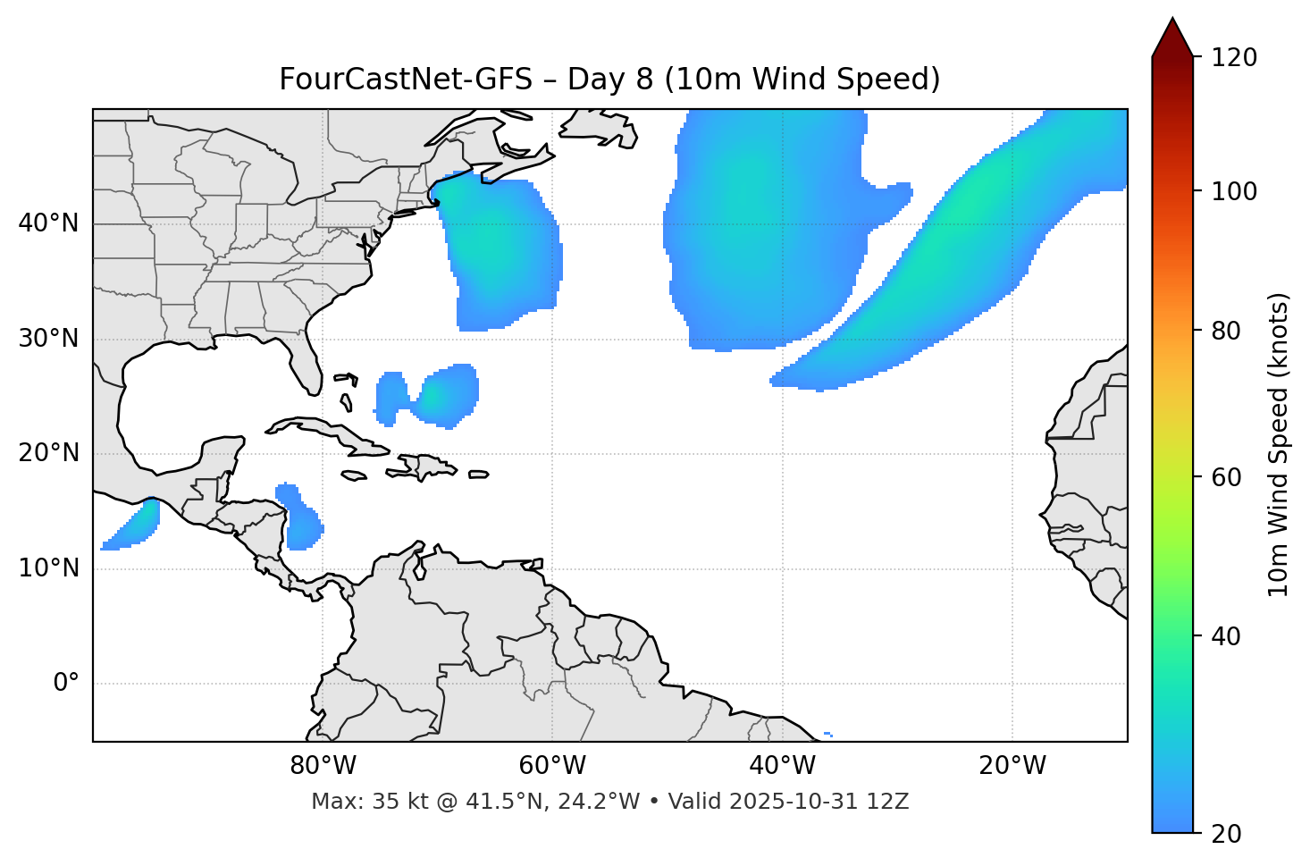 FourCastNet-GFS - Day 08