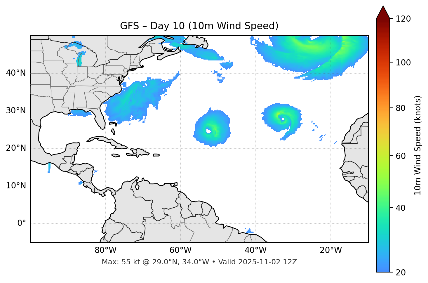 GFS - Day 10