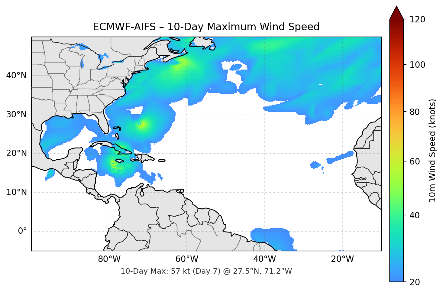 ECMWF-AIFS 10-Day Max