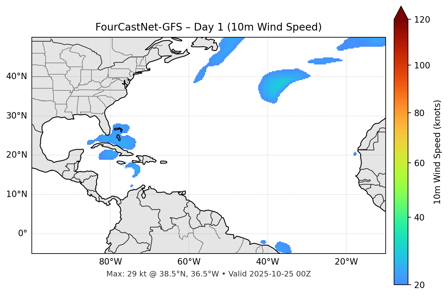 FourCastNet-GFS - Day 01