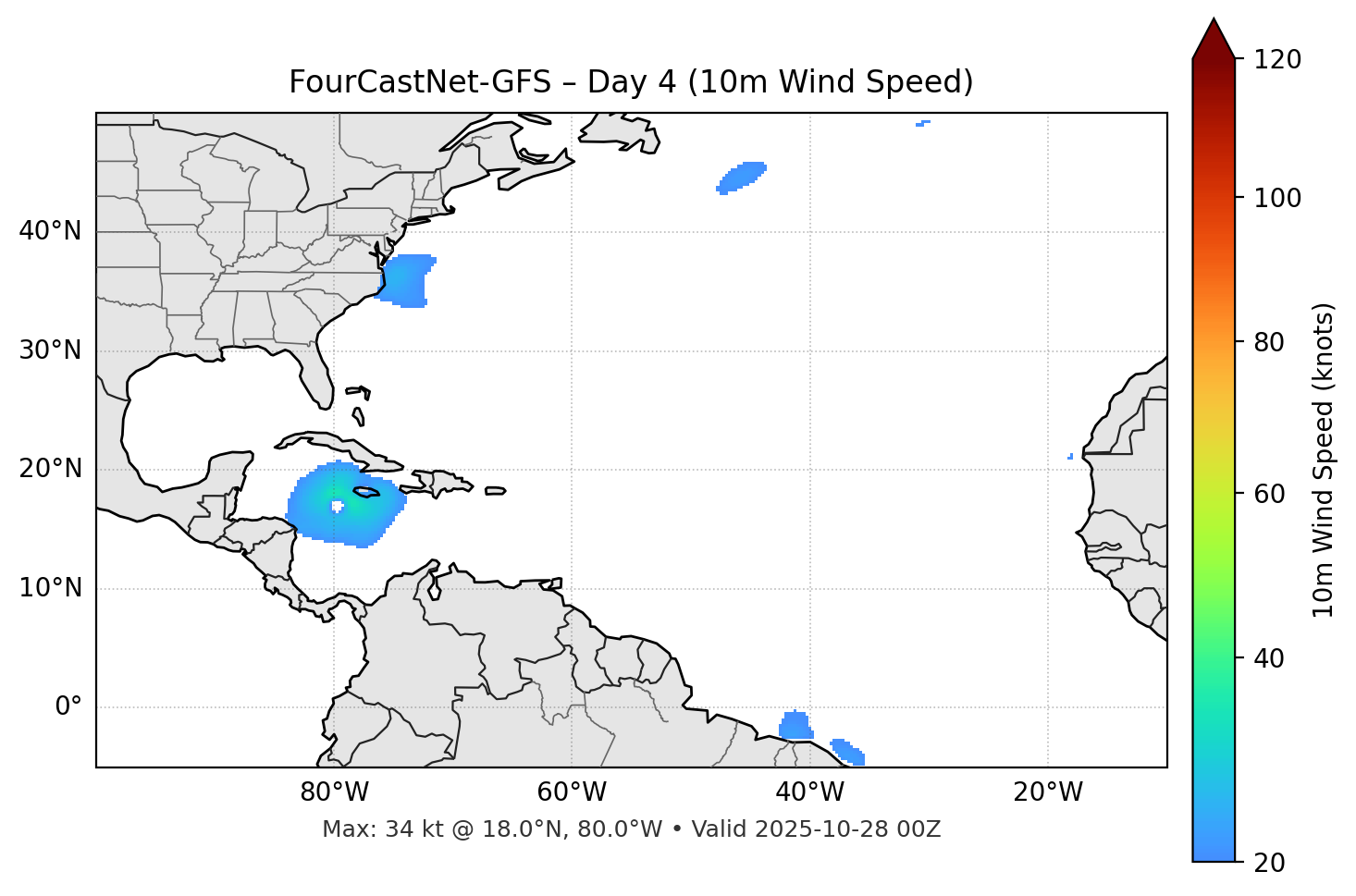 FourCastNet-GFS - Day 04