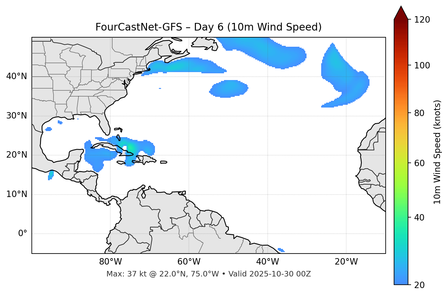 FourCastNet-GFS - Day 06