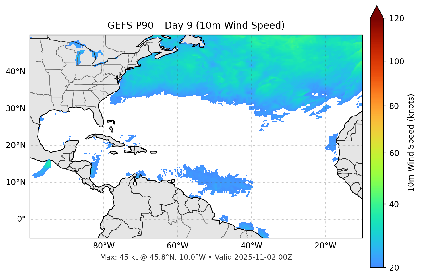 GEFS-P90 - Day 09
