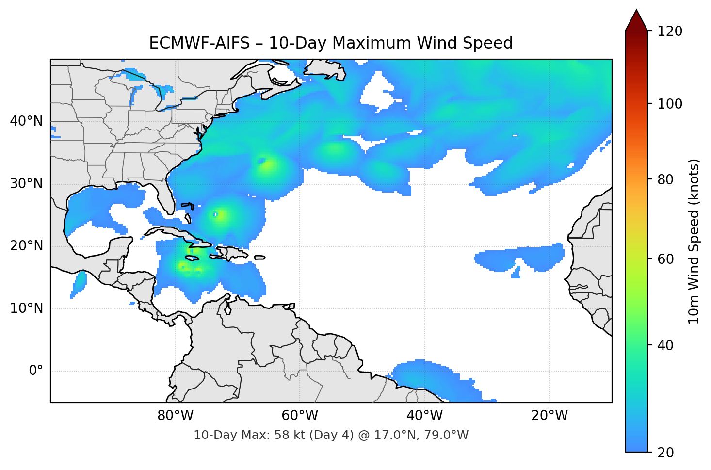 ECMWF-AIFS 10-Day Max