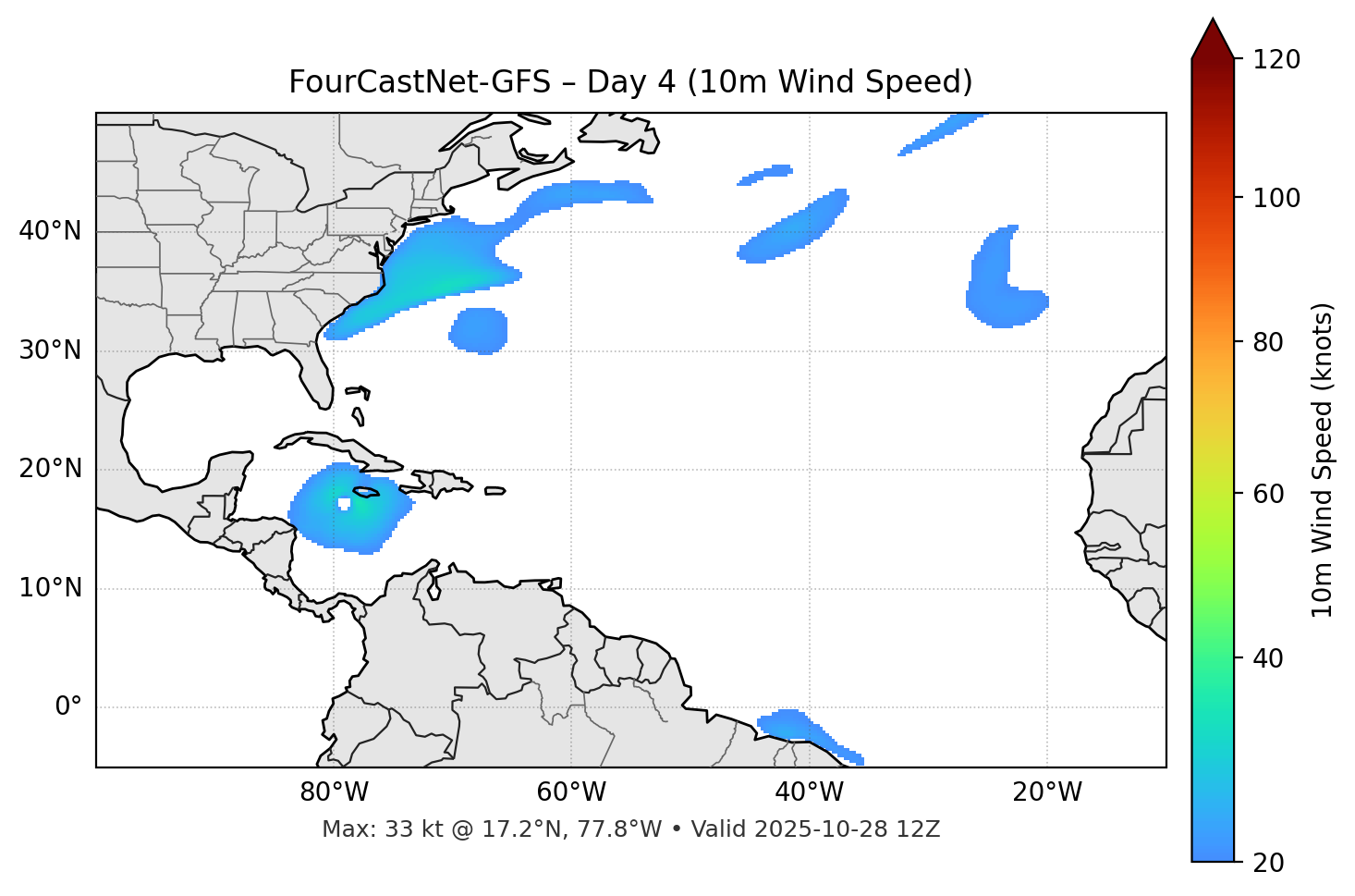 FourCastNet-GFS - Day 04