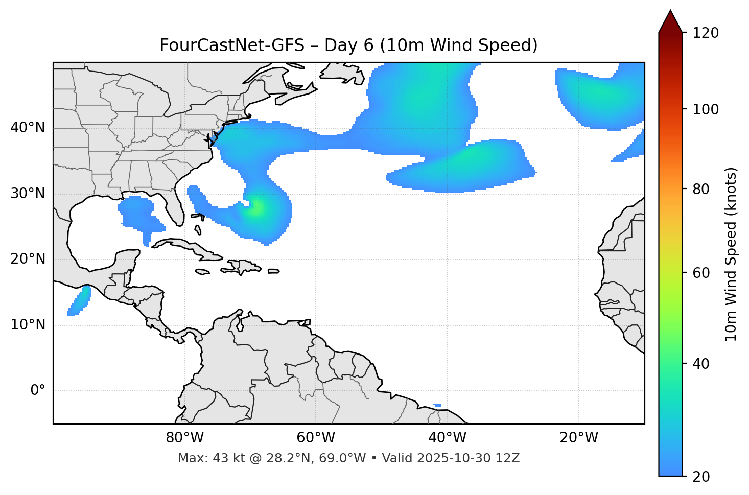 FourCastNet-GFS - Day 06