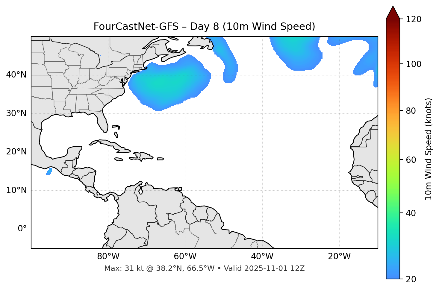 FourCastNet-GFS - Day 08