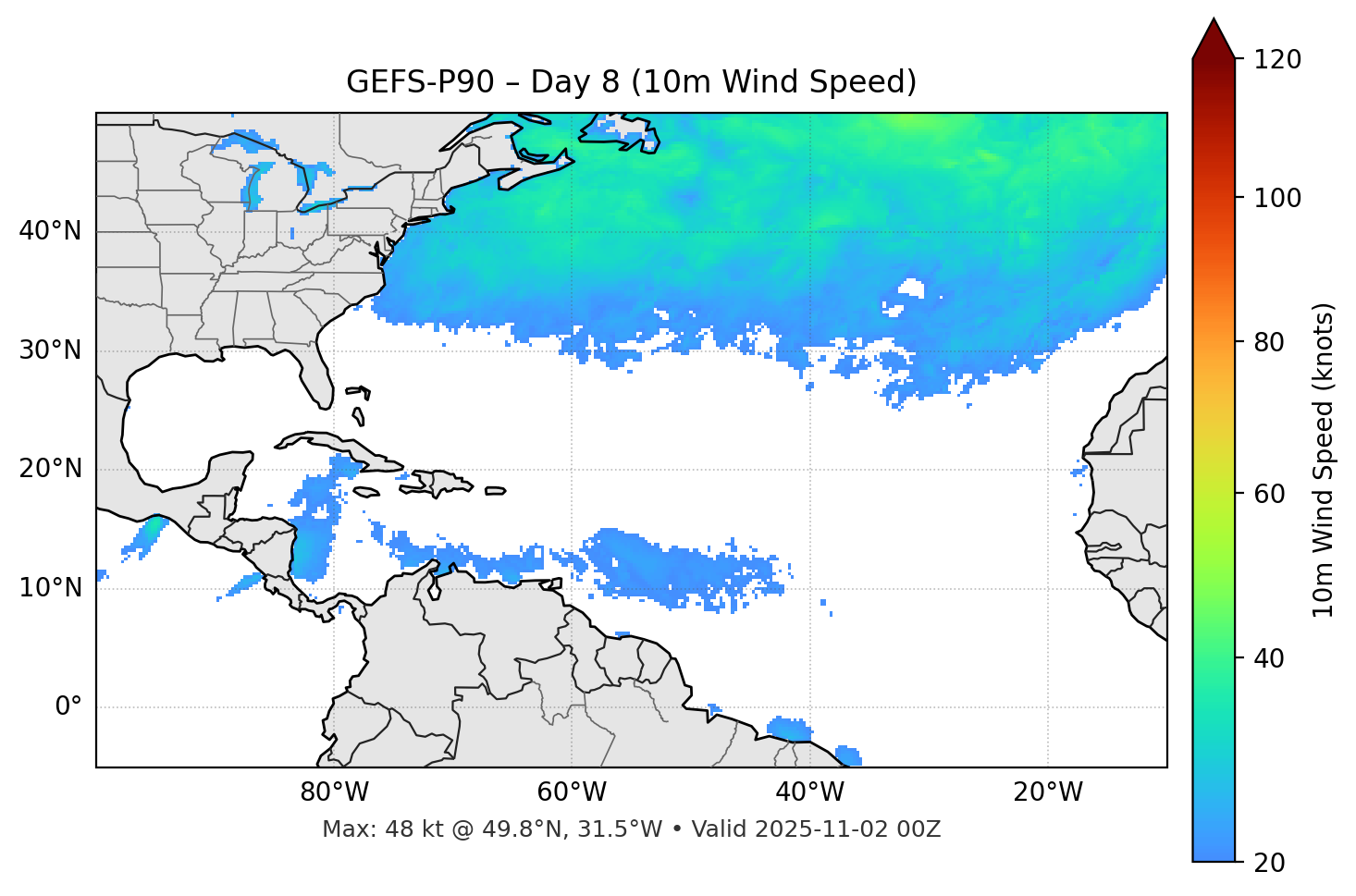 GEFS-P90 - Day 08