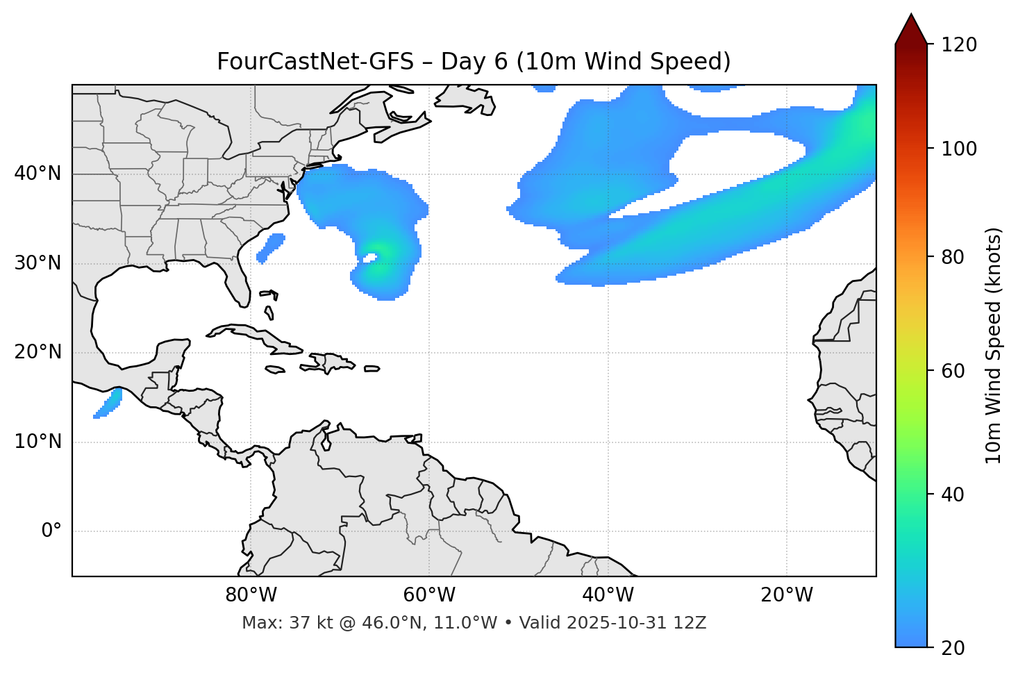 FourCastNet-GFS - Day 06