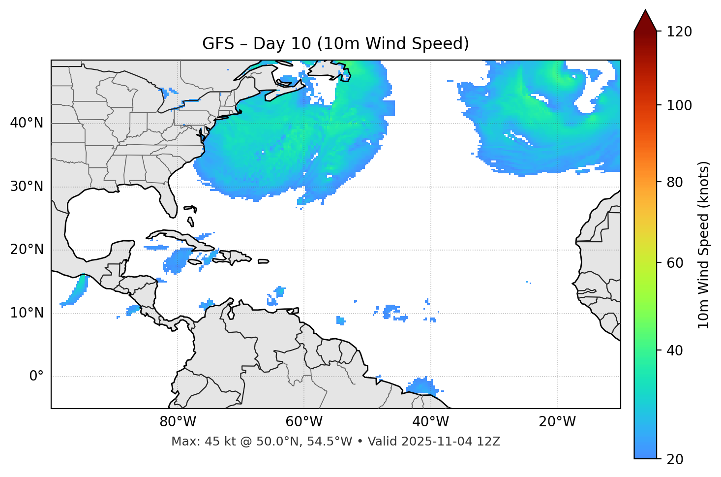 GFS - Day 10