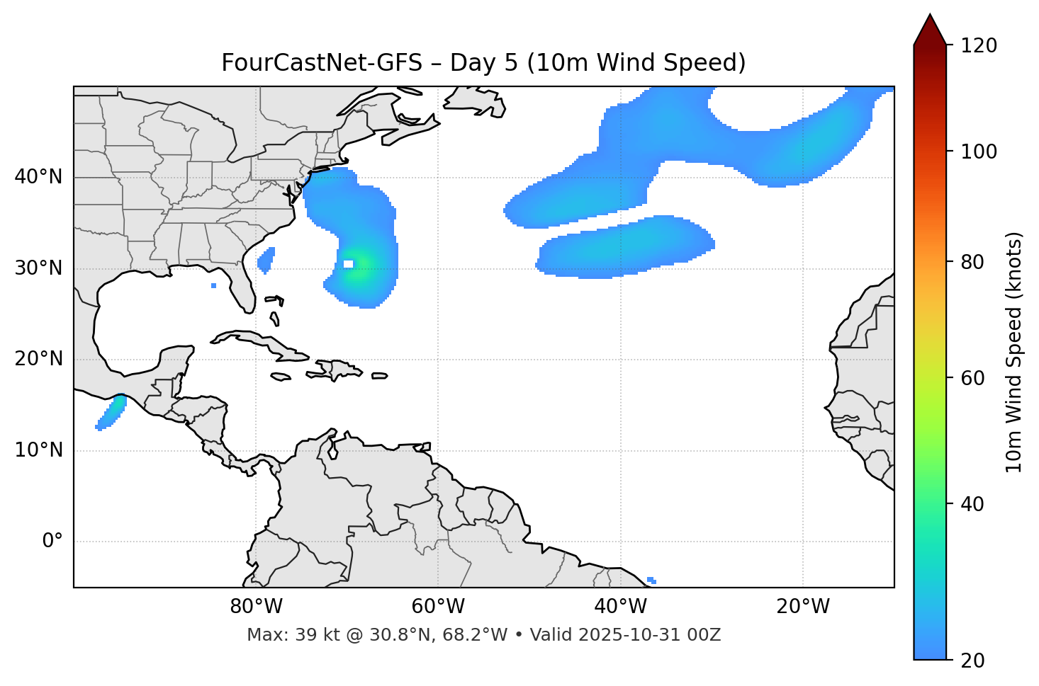 FourCastNet-GFS - Day 05