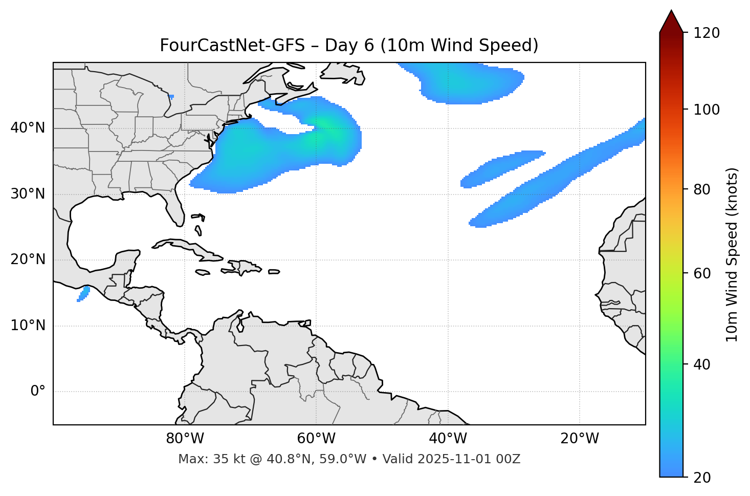 FourCastNet-GFS - Day 06