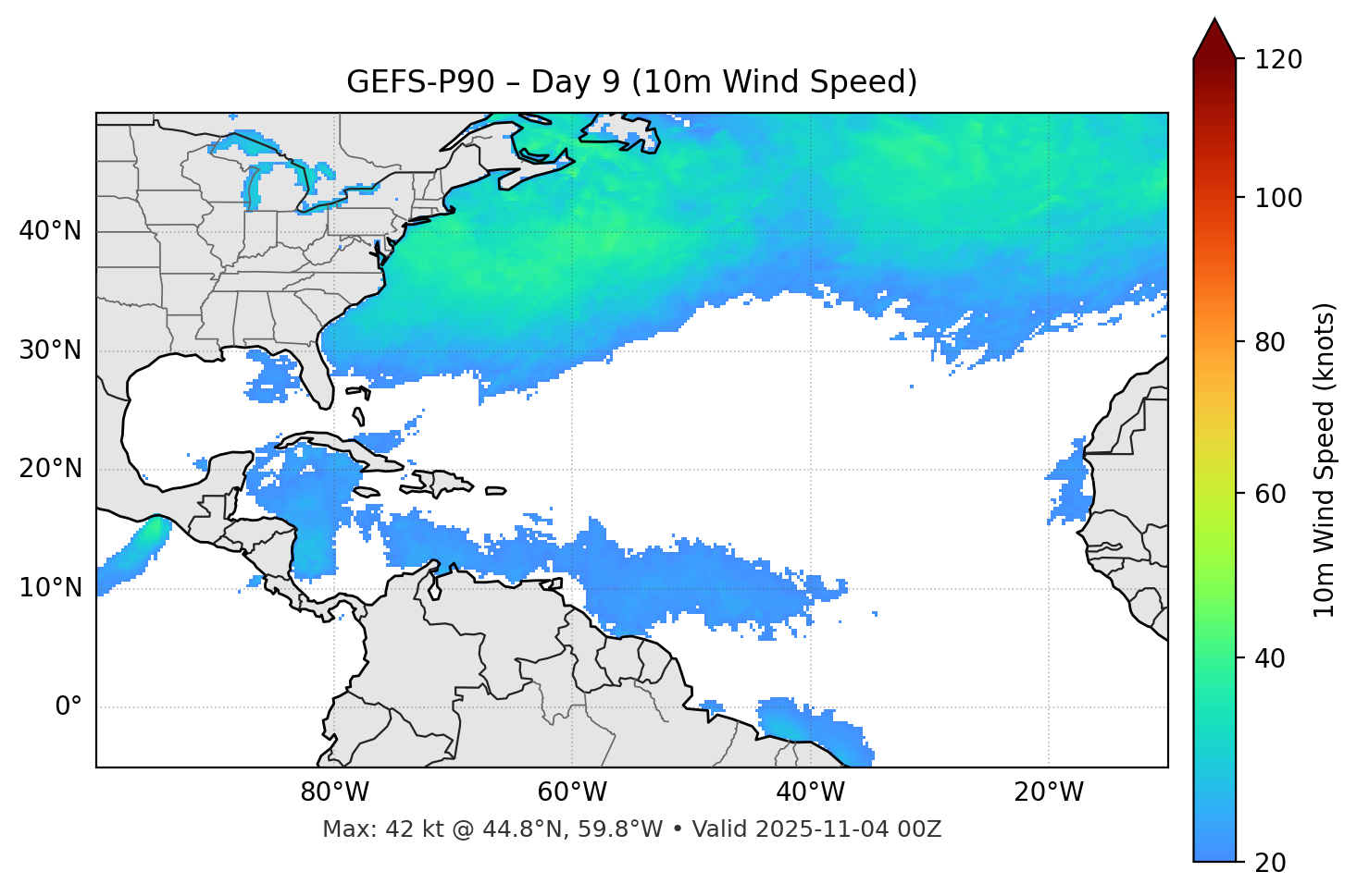 GEFS-P90 - Day 09