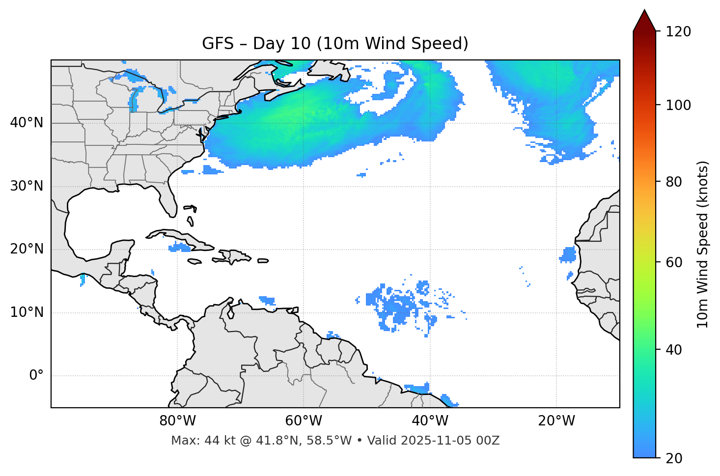 GFS - Day 10