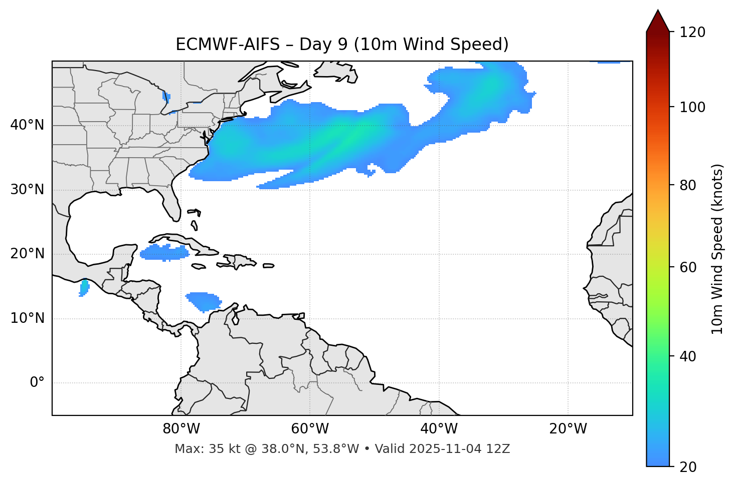 ECMWF-AIFS - Day 09